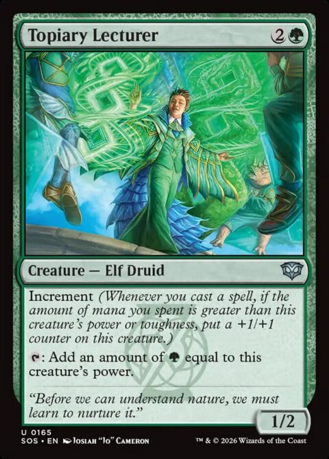 Topiary Lecturer - SOS #165 - Normal