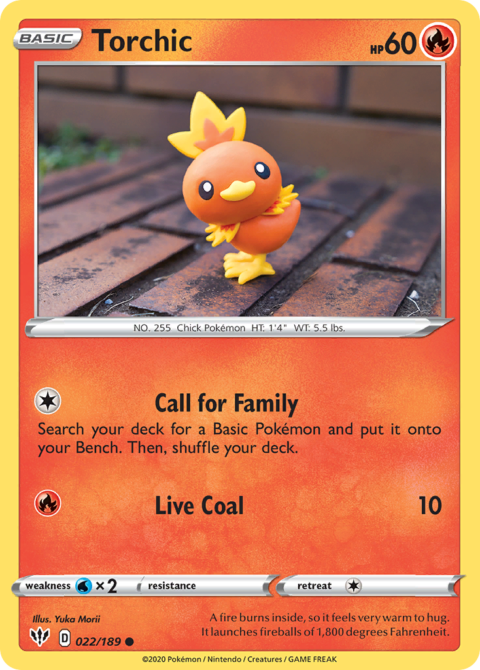 Torchic - DAA #22 - Normal