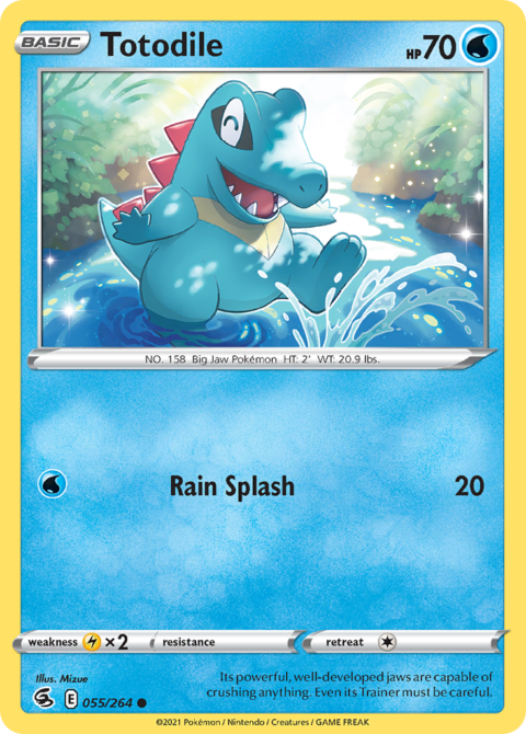 Totodile - FST #55 - Normal