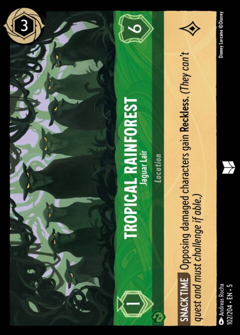 Tropical Rainforest - Jaguar Lair - 5 #102 - Normal