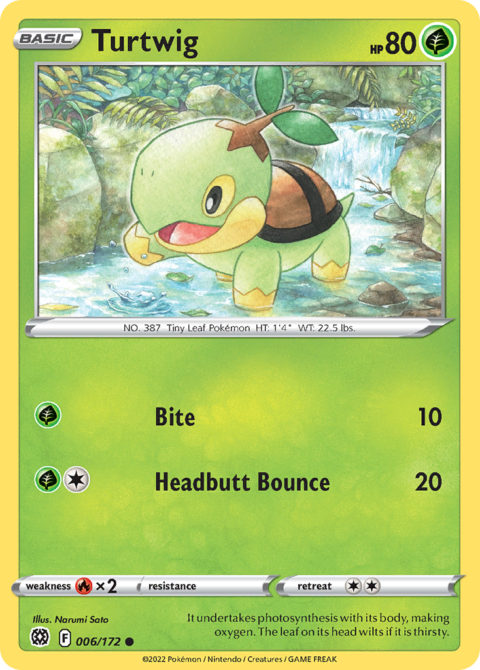 Turtwig - BRS #6 - Normal