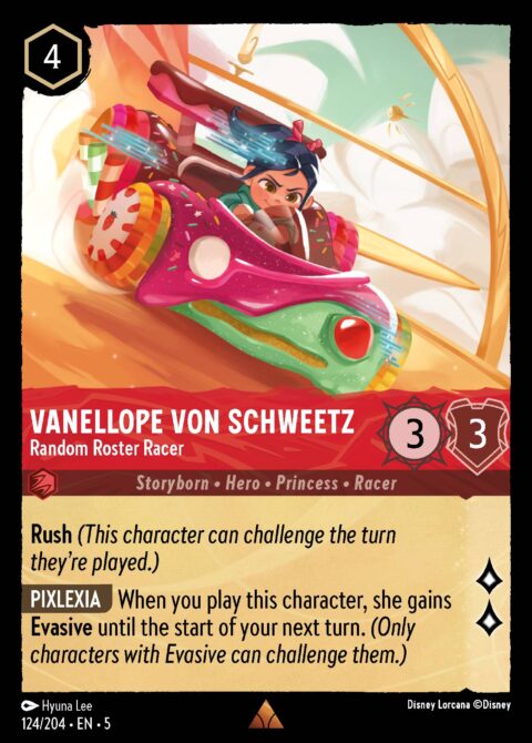 Vanellope von Schweetz - Random Roster Racer - 5 #124 - Normal