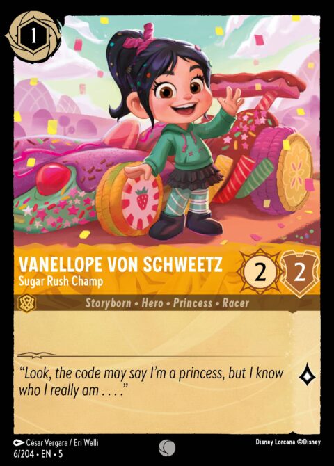 Vanellope von Schweetz - Sugar Rush Champ - 5 #6 - Foil