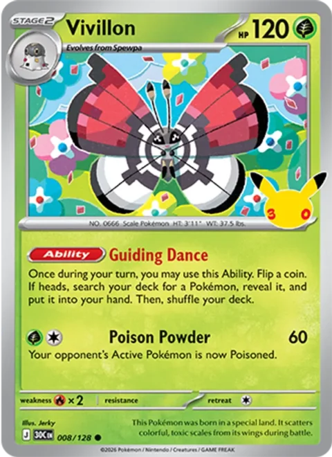 Vivillon - 30C #008 - Normal