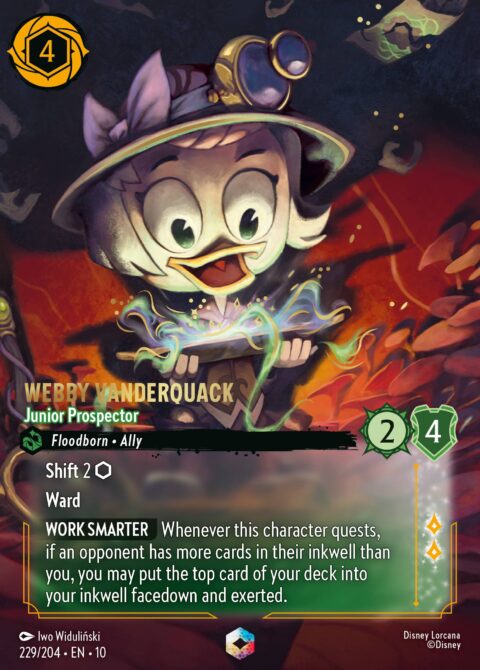 Webby Vanderquack - Junior Prospector - 10 #229