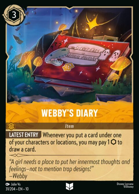 Webby's Diary - 10 #31 - Foil