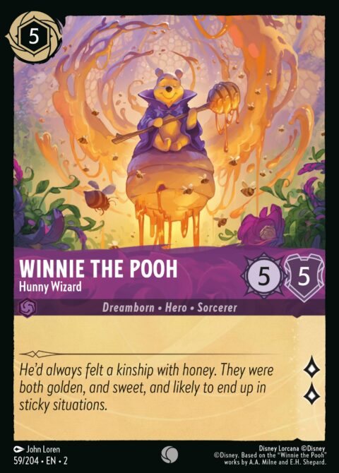Winnie the Pooh - Hunny Wizard - 2 #59 - Foil