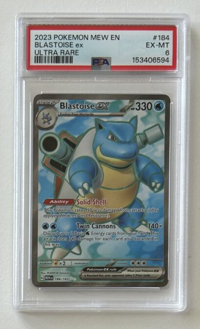 PSA 6 2023 Scarlet & Violet 151 Blastoise ex