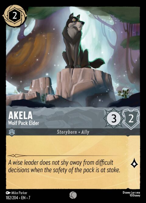 Akela - Wolf Pack Elder - 7 #182 - Normal