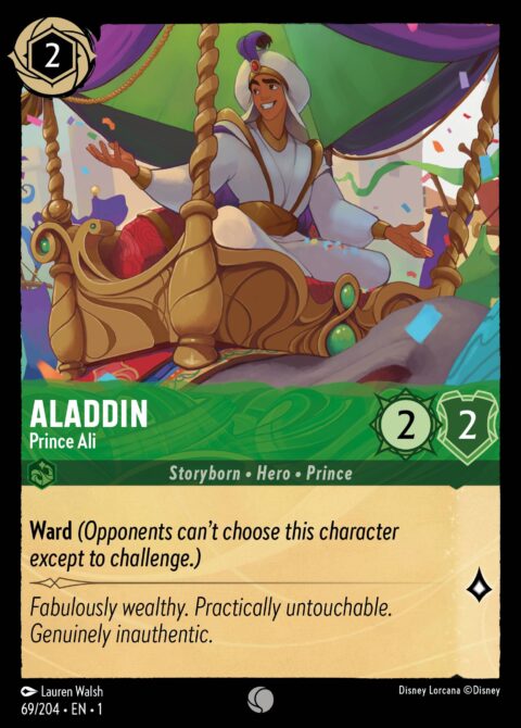 Aladdin - Prince Ali - 1 #69 - Normal