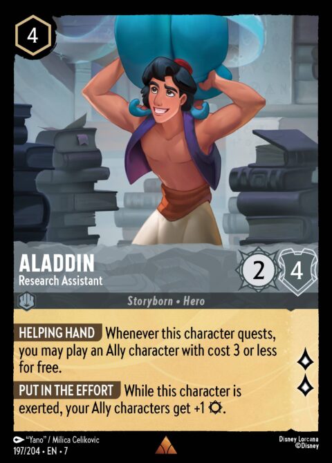 Aladdin - Research Assistant - 7 #197 - Normal