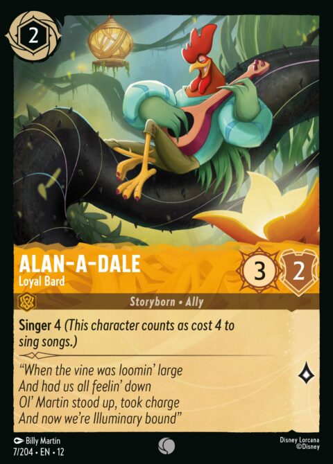 Alan-a-Dale - Loyal Bard - 12 #7 - Normal