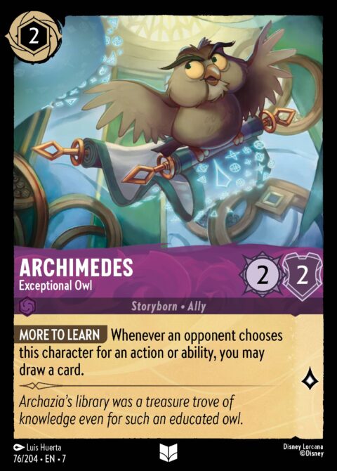 Archimedes - Exceptional Owl - 7 #76 - Normal