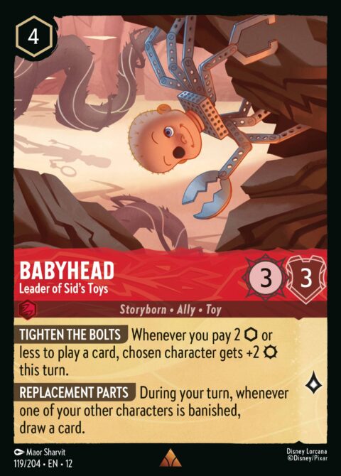 Babyhead - Leader of Sid's Toys - 12 #119 - Normal