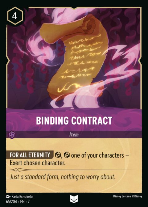 Binding Contract - 2 #65 - Normal