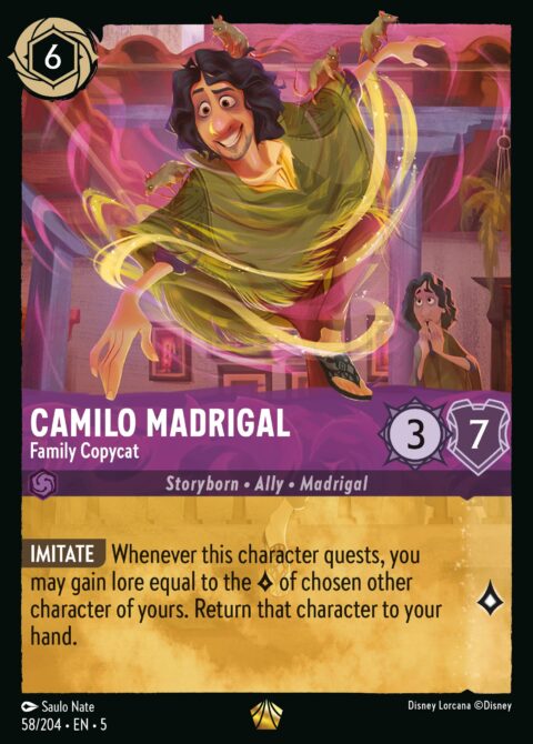 Camilo Madrigal - Family Copycat - 5 #58 - Normal