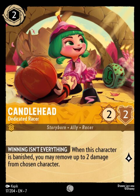 Candlehead - Dedicated Racer - 7 #17 - Normal