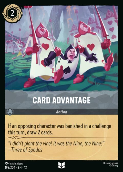 Card Advantage - 12 #198 - Normal