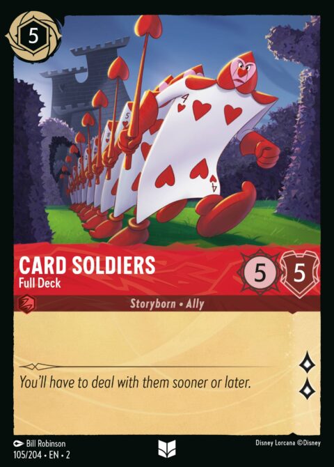 Card Soldiers - Full Deck - 2 #105 - Normal