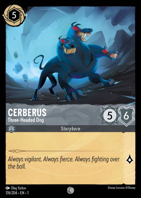 Cerberus - Three-Headed Dog - 1 #176 - Normal