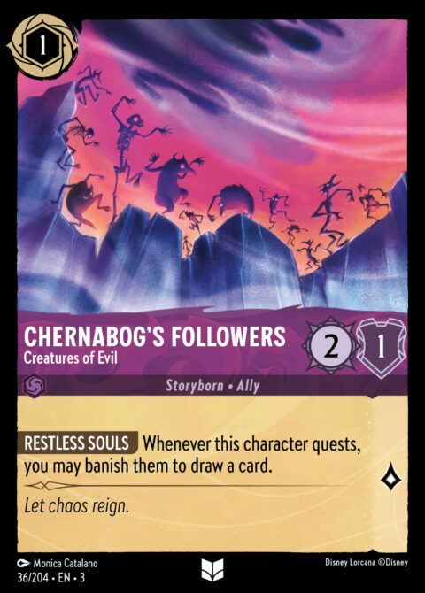 Chernabog's Followers - Creatures of Evil - 3 #36 - Normal