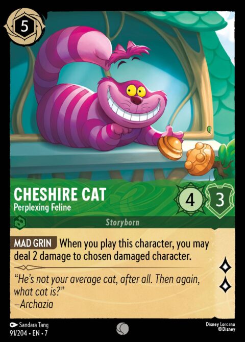 Cheshire Cat - Perplexing Feline - 7 #91 - Normal