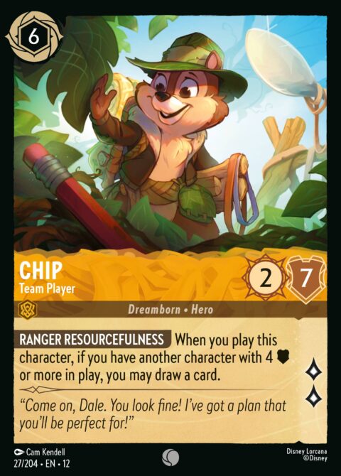 Chip - Team Player - 12 #27 - Foil