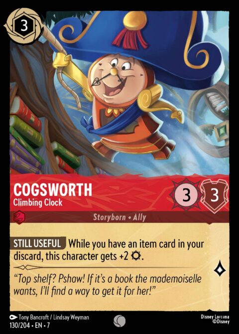 Cogsworth - Climbing Clock - 7 #130 - Normal