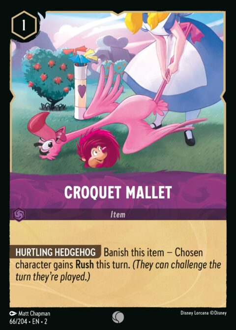 Croquet Mallet - 2 #66 - Normal