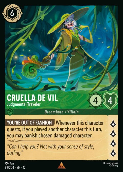 Cruella De Vil - Judgmental Traveler - 12 #92 - Normal