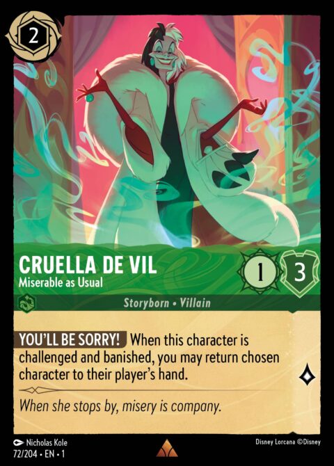 Cruella De Vil - Miserable as Usual - 1 #72 - Normal