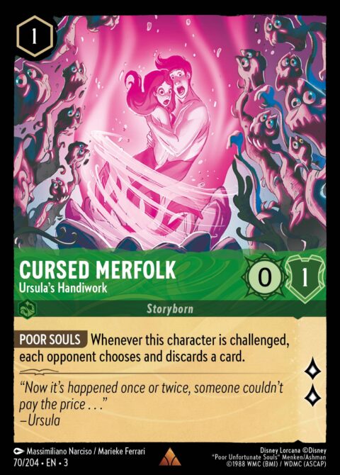Cursed Merfolk - Ursula's Handiwork - 3 #70 - Normal