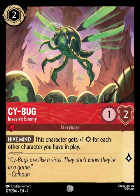 Cy-Bug - Invasive Enemy - 7 #127 - Normal