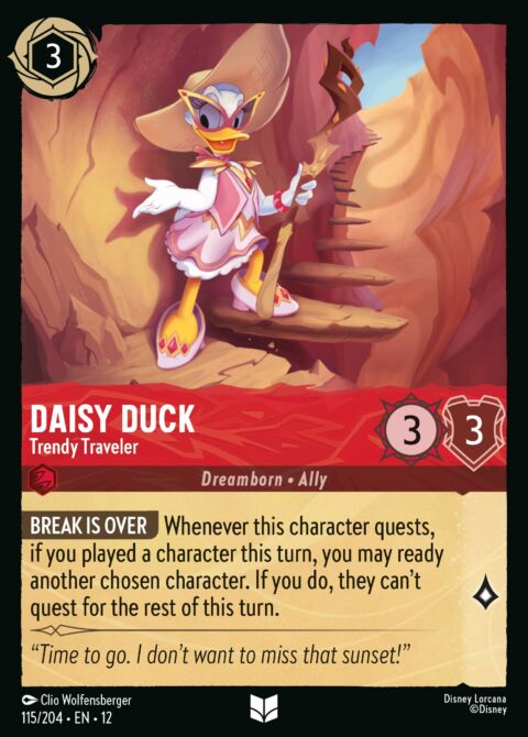 Daisy Duck - Trendy Traveler - 12 #115 - Normal