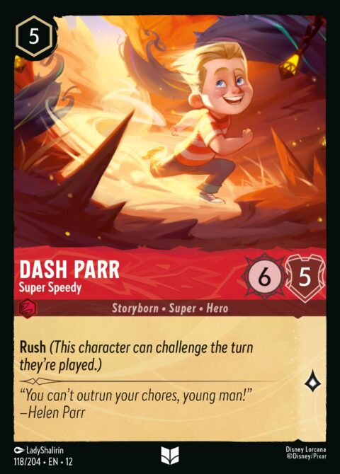 Dash Parr - Super Speedy - 12 #118 - Normal
