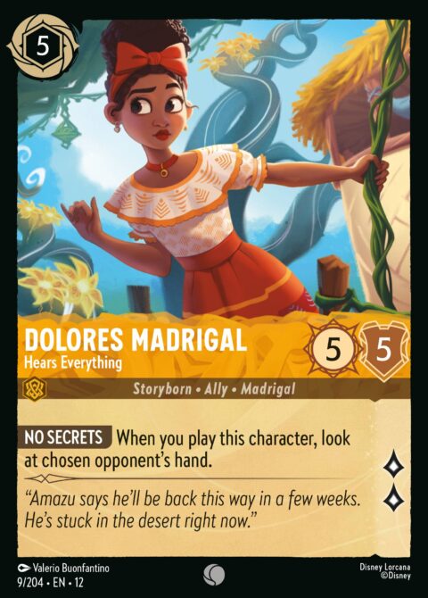 Dolores Madrigal - Hears Everything - 12 #9 - Normal