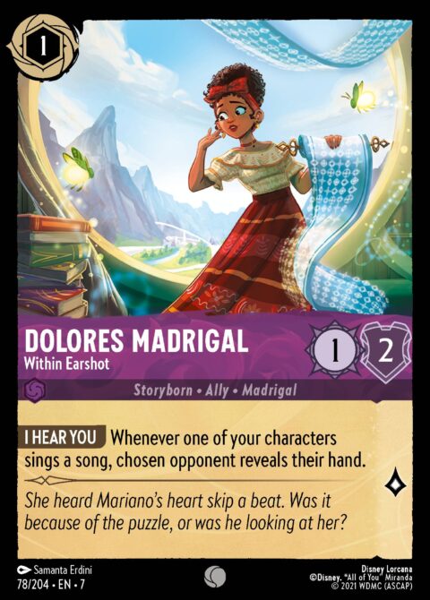 Dolores Madrigal - Within Earshot - 7 #78 - Normal