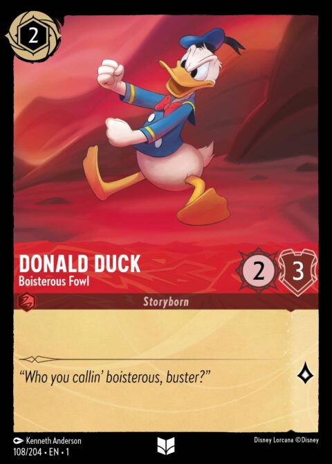 Donald Duck - Boisterous Fowl - 1 #108 - Normal