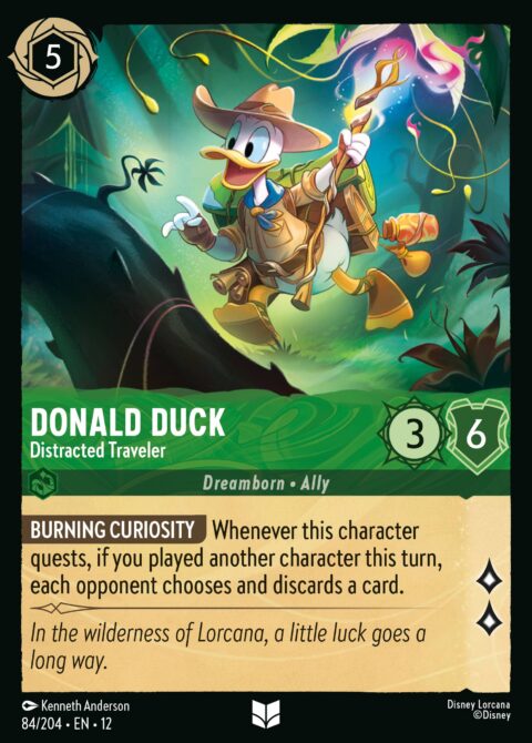 Donald Duck - Distracted Traveler - 12 #84 - Normal