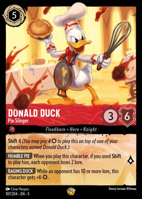 Donald Duck - Pie Slinger - 5 #107 - Normal