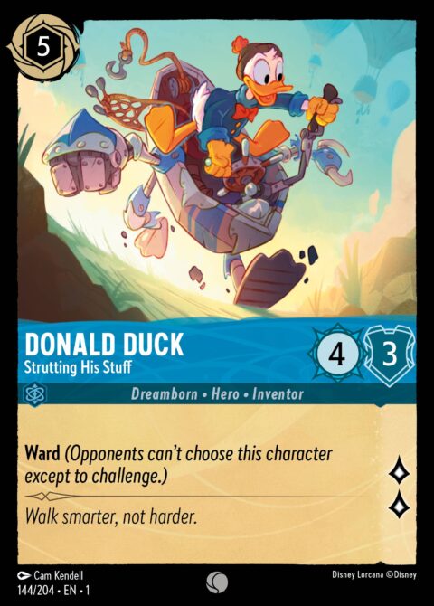 Donald Duck - Strutting His Stuff - 1 #144 - Normal