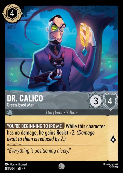 Dr. Calico - Green-Eyed Man - 7 #181 - Normal