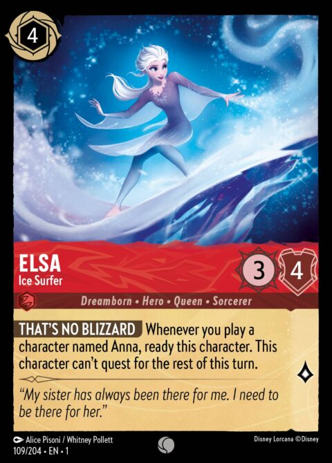 Elsa - Ice Surfer - 1 #109 - Normal