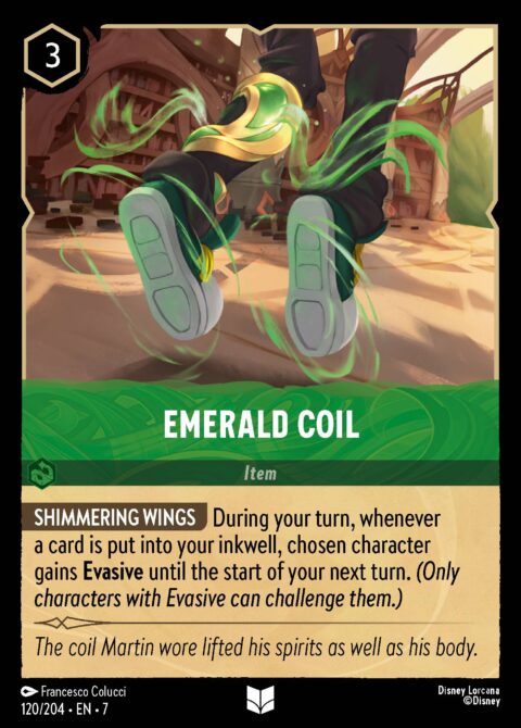 Emerald Coil - 7 #120 - Normal