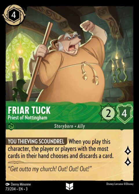 Friar Tuck - Priest of Nottingham - 3 #73 - Normal