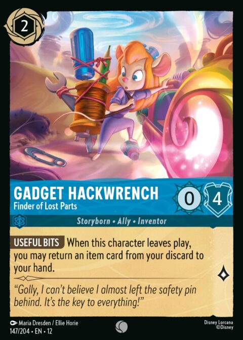 Gadget Hackwrench - Finder of Lost Parts - 12 #147 - Normal