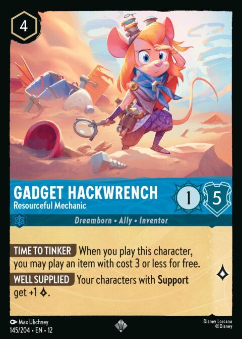 Gadget Hackwrench - Resourceful Mechanic - 12 #145 - Normal