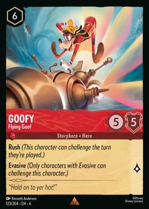 Goofy - Flying Goof - 6 #123 - Foil