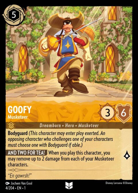 Goofy - Musketeer - 1 #4 - Normal
