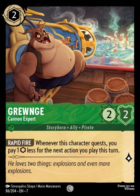 Grewnge - Cannon Expert - 7 #86 - Normal